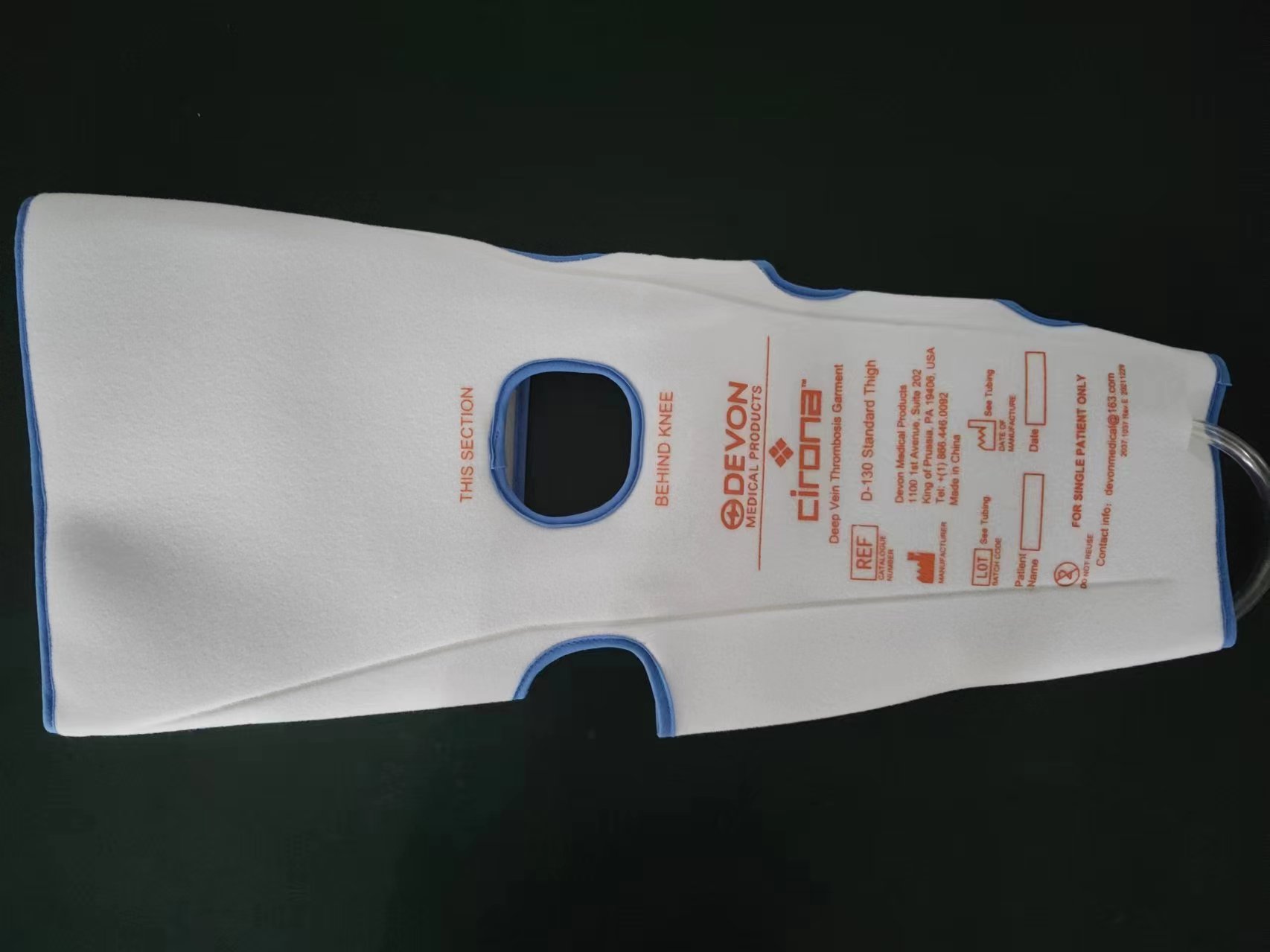 Medical compression sleeve and garment accessory product photo