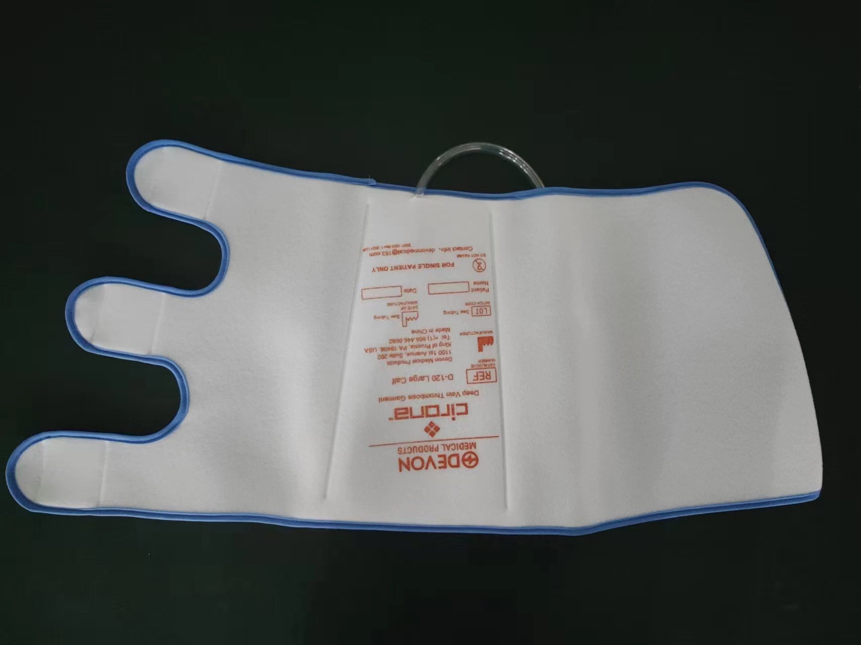 Medical compression sleeve and garment accessory product photo