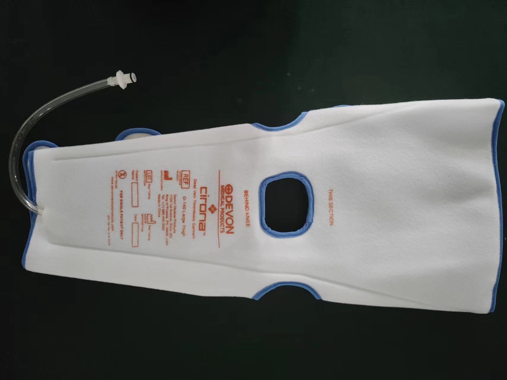 Medical compression sleeve and garment accessory product photo