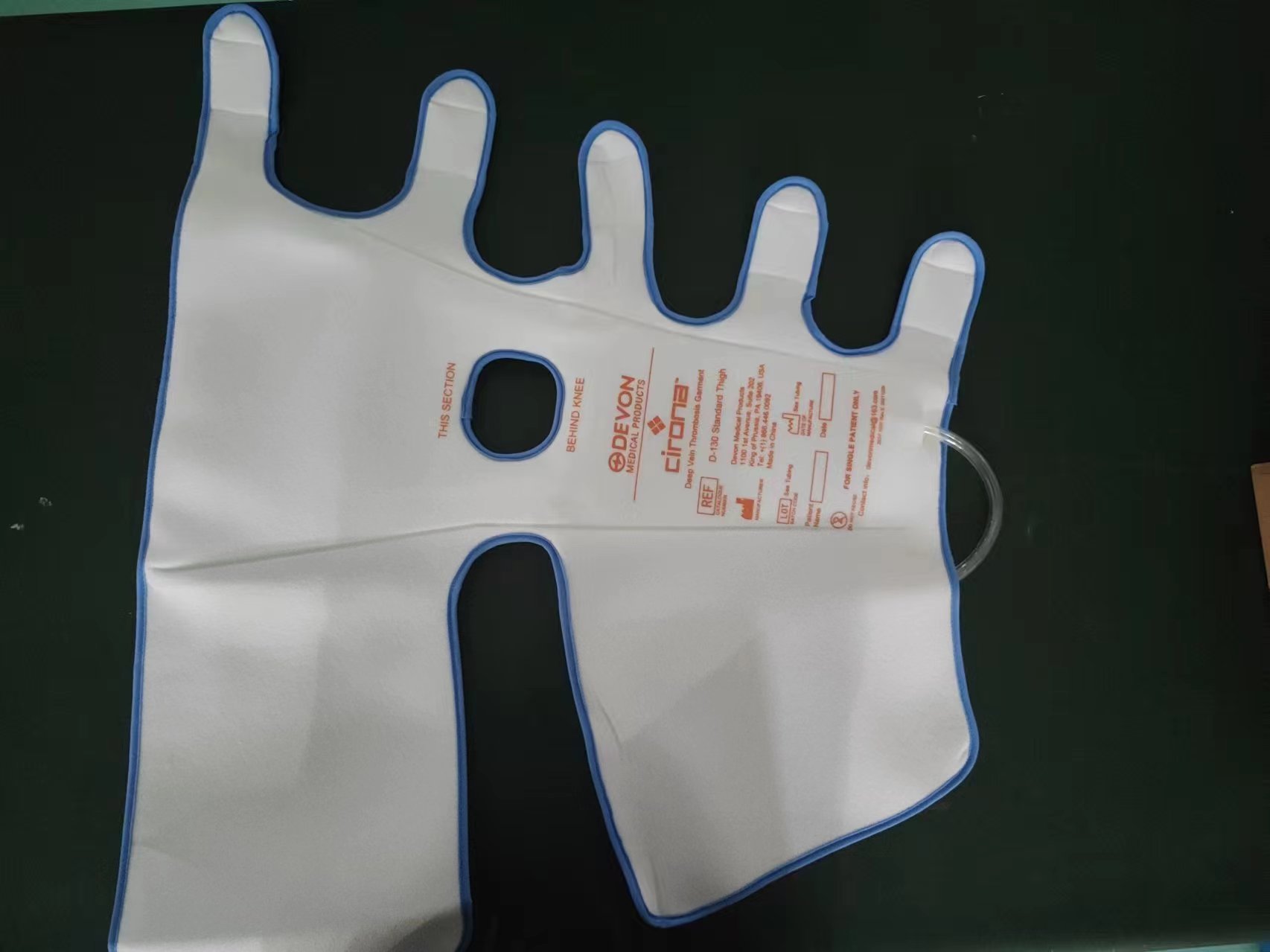 Medical compression sleeve and garment accessory product photo