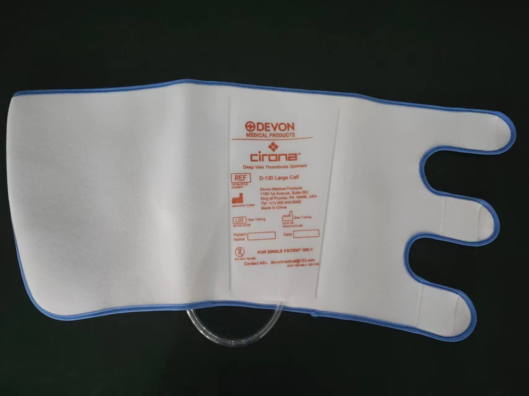 Medical compression sleeve and garment accessory product photo