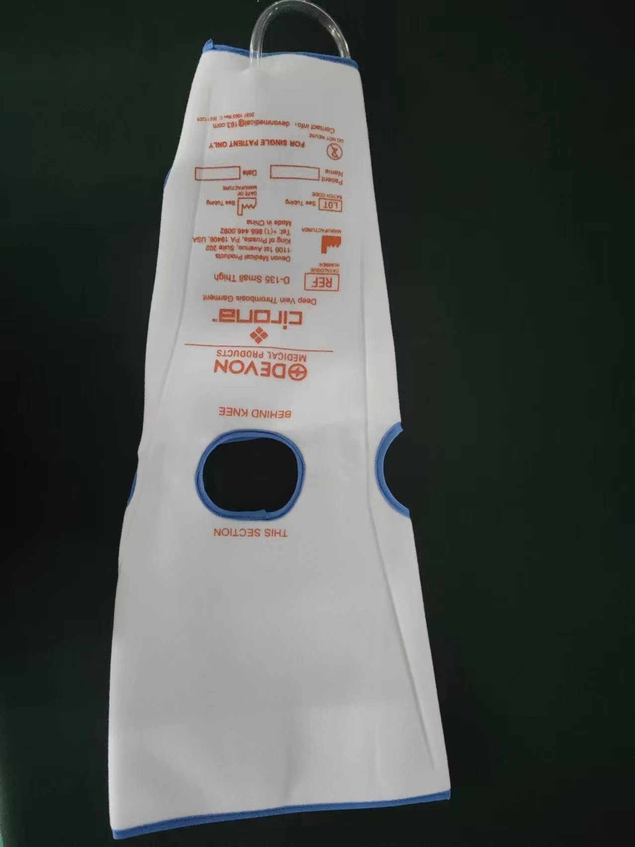 Medical compression sleeve and garment accessory product photo