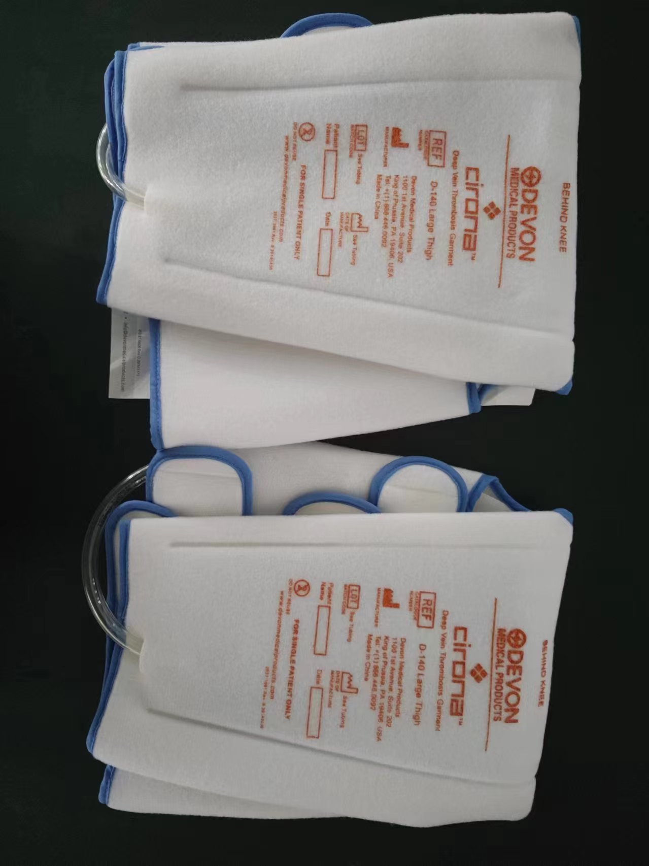 Medical compression sleeve and garment accessory product photo