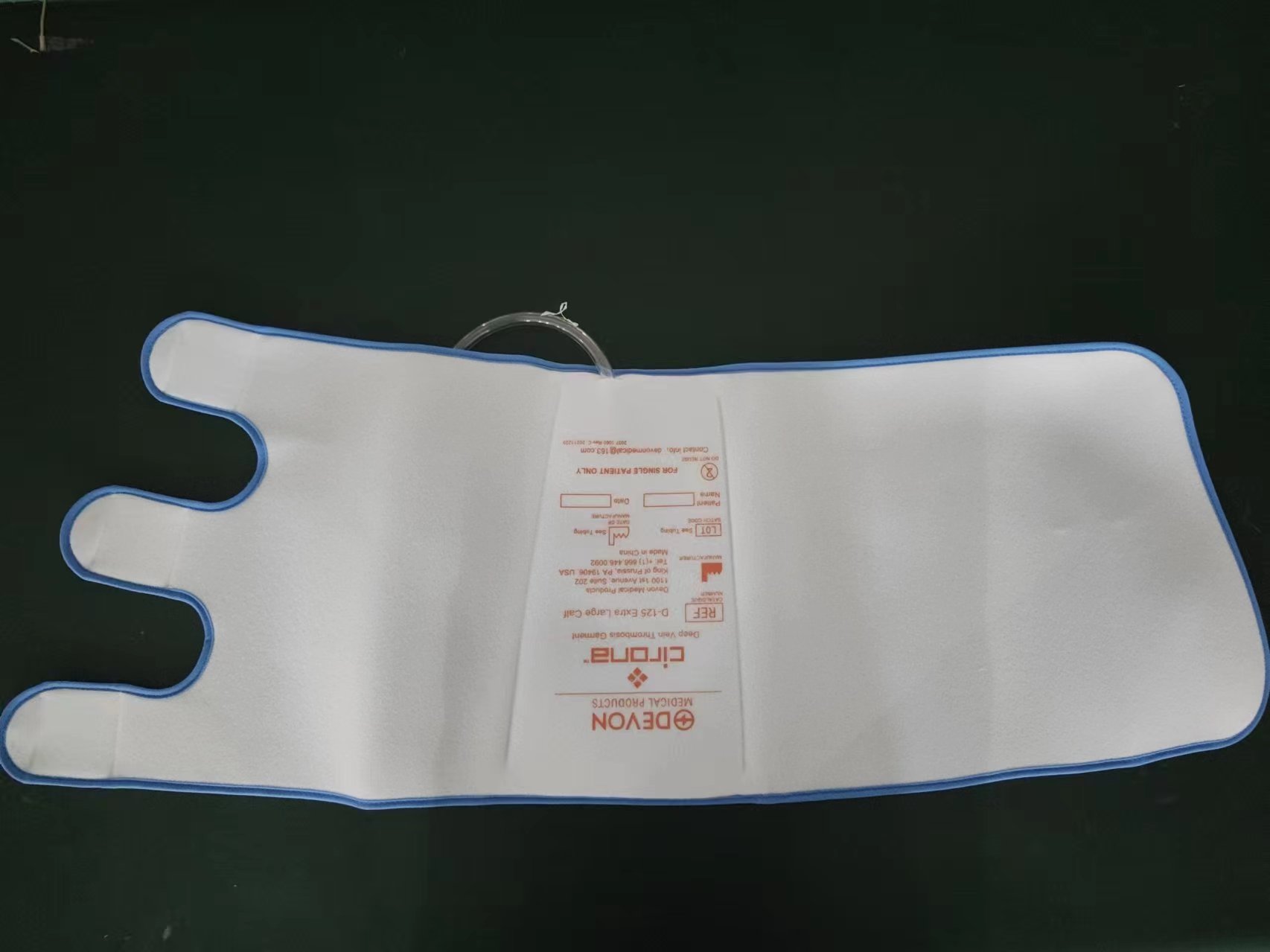 Medical compression sleeve and garment accessory product photo