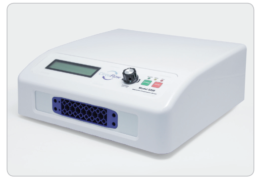 Negative pressure wound therapy pump, canister and dressing application photo