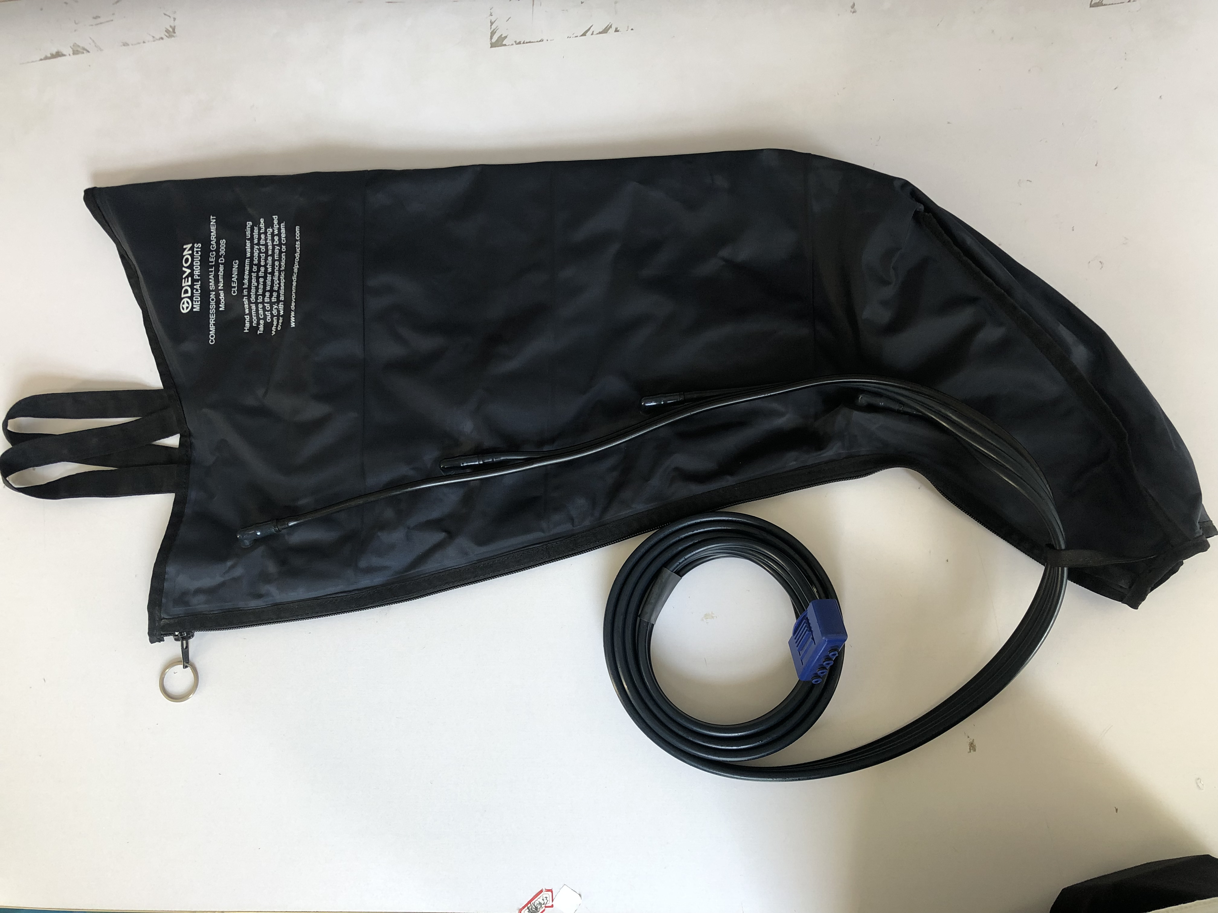 Negative pressure wound therapy pump, canister and dressing application photo