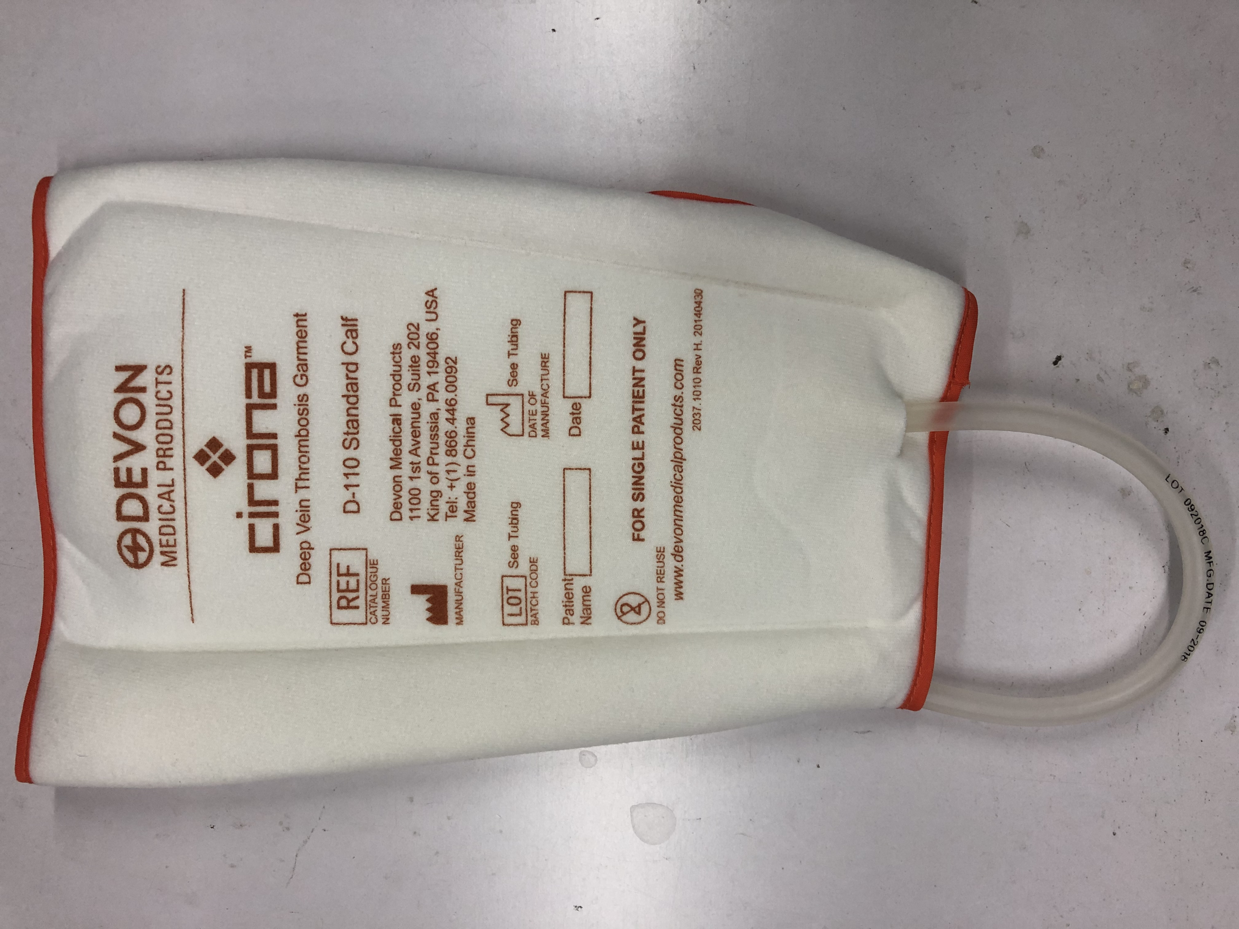 Negative pressure wound therapy pump, canister and dressing application photo