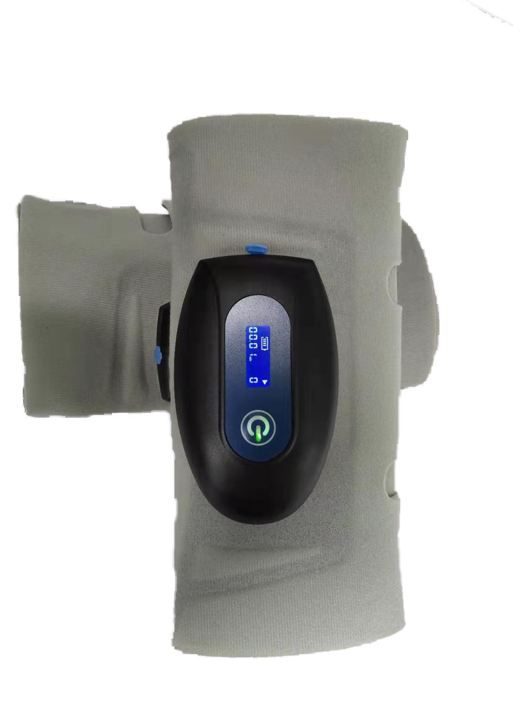 Negative pressure wound therapy pump, canister and dressing application photo
