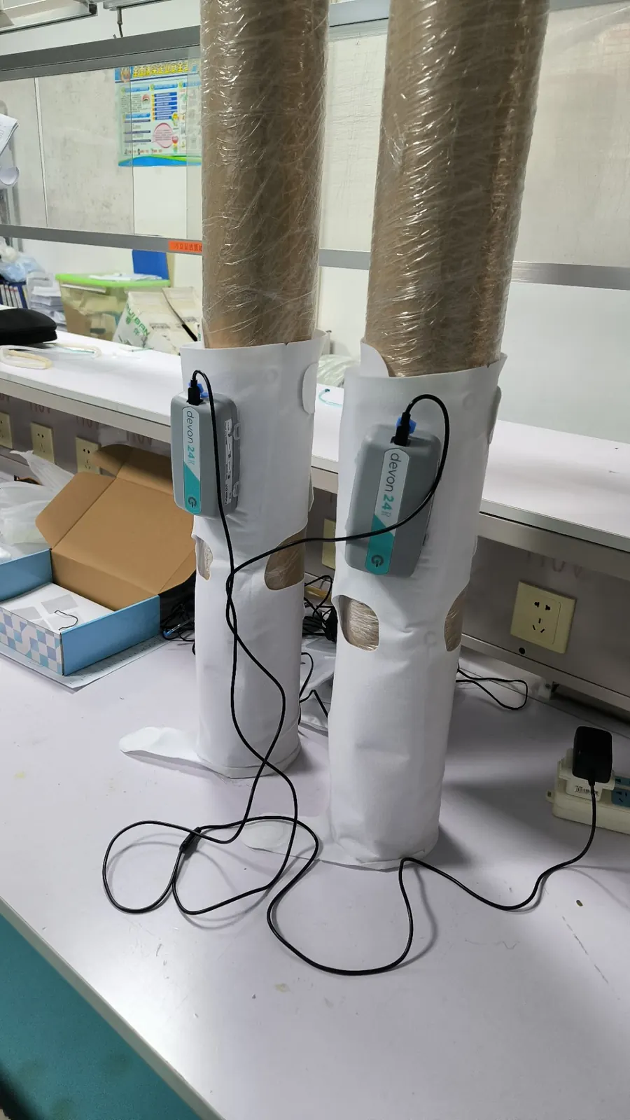Medical compression sleeve and garment accessory product photo